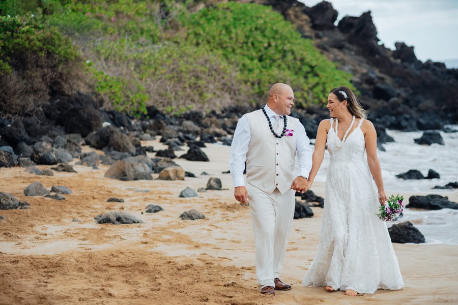 white rock beach wedding